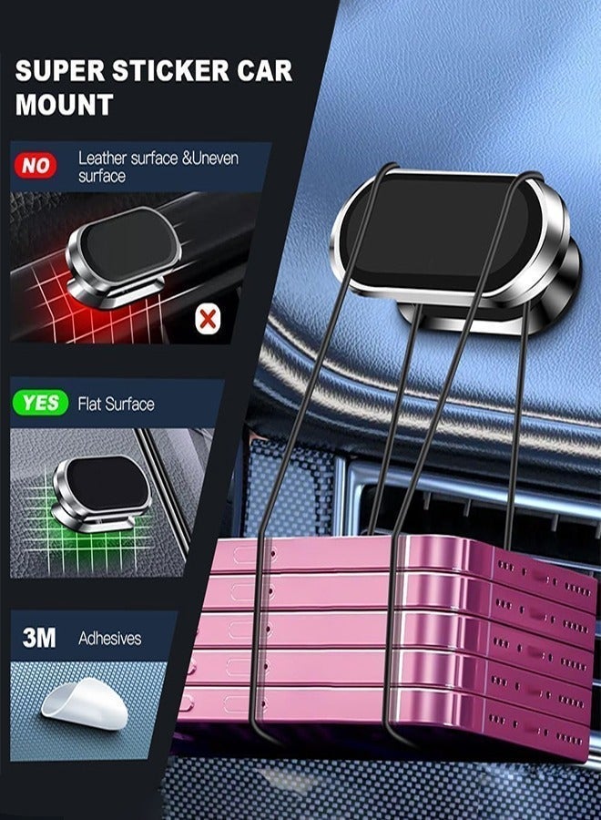 0TO1 TECH Strong Magnetic Car Phone Holder | 360° Rotation | Anti-Shake for Saudi Roads | Universal Fit for All Phones | Safe & Easy Installation - Image 4